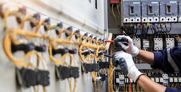 Professional Ev Charger Installation technician working in Davis, OK